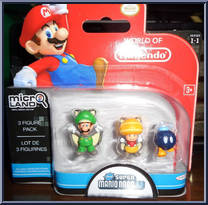 Flying Squirrel Luigi / Flying Squirrel Toad / Bob-Omb Action Figure