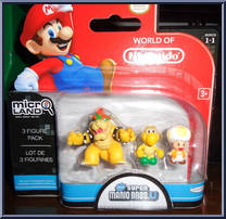 Bowser / Koopa Troopa / Toad Action Figure