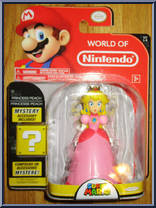 Princess Peach (Super Mario) (Mystery Box) from World of Nintendo - Series 1-3 manufactured by Jakks Pacific [Front]