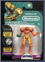 Samus (Metroid) from World of Nintendo - Series 1-2 manufactured by Jakks Pacific [Front]