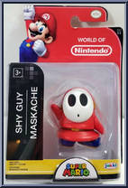 Shy Guy (Super Mario) from World of Nintendo - Series 1-1 manufactured by Jakks Pacific [Front]