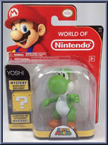 Yoshi (Super Mario) from World of Nintendo - Series 1-1 manufactured by Jakks Pacific [Front]