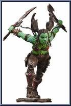 Garona Halforcen (Orc Rogue) from World of Warcraft (DC Unlimited) - Series 7 manufactured by DC Direct [Loose]