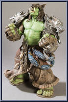 Rehgar Earthfury (Orc Shaman) from World of Warcraft (DC Unlimited) - Series 1 manufactured by DC Direct [DC Unlimited]
