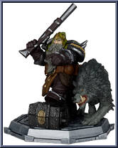 Dwarf Hunter Beast Master & Dwarf Hunter Marksman Action Figure