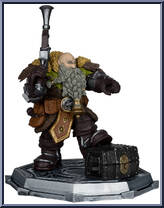 Dwarf Hunter Beast Master & Dwarf Hunter Marksman from World of Warcraft - Posed Figures manufactured by McFarlane [Loose]