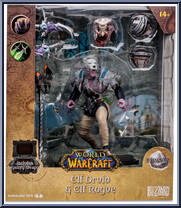 Elf Druid & Elf Rogue (Common) from World of Warcraft - Basic Series manufactured by McFarlane [Front]