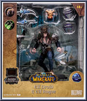 Elf Druid & Elf Rogue (Rare) from World of Warcraft - Basic Series manufactured by McFarlane [Front]