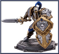 Human Warrior & Human Paladin (Common) from World of Warcraft - Basic Series manufactured by McFarlane [Loose]