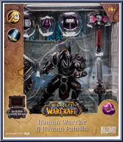 Human Warrior & Human Paladin (Epic) from World of Warcraft - Basic Series manufactured by McFarlane [Front]