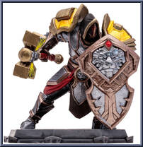 Human Warrior & Human Paladin (Rare) Action Figure