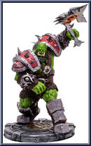 Orc Warrior & Orc Shaman (Common) from World of Warcraft - Basic Series manufactured by McFarlane [Loose]