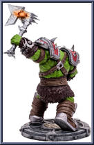 Orc Warrior & Orc Shaman (Common) from World of Warcraft - Basic Series manufactured by McFarlane [Loose]