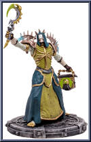 Undead Priest & Undead Warlock (Common) from World of Warcraft - Basic Series manufactured by McFarlane [Loose]