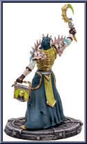 Undead Priest & Undead Warlock (Common) from World of Warcraft - Basic Series manufactured by McFarlane [Loose]