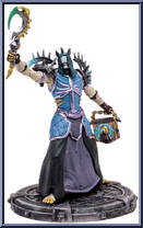 Undead Priest & Undead Warlock (Epic) from World of Warcraft - Basic Series manufactured by McFarlane [Loose]