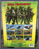 Desert Infantry (Blonde Hair) from World Peacekeepers - 12" Scale manufactured by M&C Toy Centre [Back]