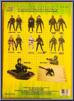 Desert Infantry (Brown Hair) from World Peacekeepers - 12" Scale manufactured by M&C Toy Centre [Back]