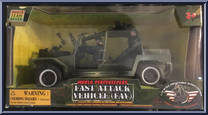 Fast Attack Vehicle (FAV) from World Peacekeepers - Vehicles manufactured by M&C Toy Centre [Front]