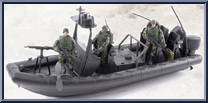 Military Boat from World Peacekeepers - Vehicles manufactured by M&C Toy Centre [Loose]
