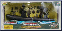 Patrol Boat from World Peacekeepers - Vehicles manufactured by M&C Toy Centre [Front]