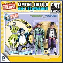 Riddler / Penguin from World's Greatest - DC Limited Edition Multi-Packs manufactured by Figures Toy Company [Front]
