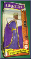 King Arthur from World's Greatest - Super Knights manufactured by Mego [Front]