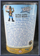 Buffalo Soldier Brent Woods from World Stars - Basic Series manufactured by Odyssey Toys [Back]
