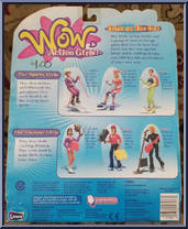 Volkswagon Bug (Yellow) from Wow Action Girls! - Basic Series manufactured by Lanard Toys [Back]