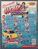 Volkswagen Beetle (Yellow) from Wow Power - Basic Series manufactured by Lanard Toys [Back]