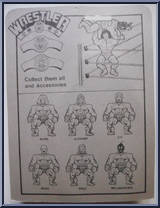 Purple Boots from Wrestling Champions - Yellow Border Cards manufactured by Unknown [Back]