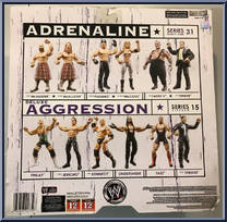 Chuck Palumbo / Michelle McCool from WWE Adrenaline - Series 31 manufactured by Jakks Pacific [Back]