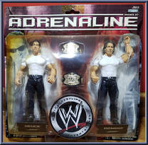 Deuce / Domino from WWE Adrenaline - Series 27 manufactured by Jakks Pacific [Front]