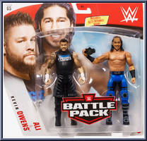 Ali / Kevin Owens from WWE Battle Packs - Series 65 manufactured by Mattel [Front]