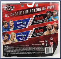 Dean Ambrose & Shane McMahon from WWE Battle Packs - Series 46 manufactured by Mattel [Back]