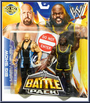 Big Show & Mark Henry from WWE Battle Packs - Series 27 manufactured by Mattel [Front]