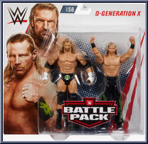 D-Generation X(Triple H / Shawn Michaels) from WWE Battle Packs - Series 58 manufactured by Mattel [Front]