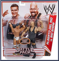 Alberto Del Rio vs. Big Show from WWE Battle Packs - Series 16 manufactured by Mattel [Front]