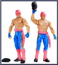 Los Matadores Diego & Fernando from WWE Battle Packs - Series 29 manufactured by Mattel [Loose]