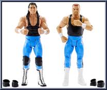 Hart Foundation from WWE Battle Packs - Series 47 manufactured by Mattel [Loose]