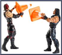 Kane & Roman Reigns from WWE Battle Packs - Series 35 manufactured by Mattel [Loose]