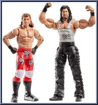 Shawn Michaels & Diesel from WWE Battle Packs - Series 48 manufactured by Mattel [Loose]