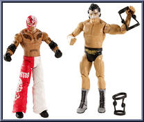 Rey Mysterio vs. Cody Rhodes from WWE Battle Packs - Series 13 manufactured by Mattel [Loose]