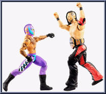 Shinsuke Nakamura / Rey Mysterio from WWE Battle Packs - Series 62 manufactured by Mattel [Loose]