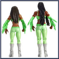 Naomi & Cameron from WWE Battle Packs - Series 24 manufactured by Mattel [Loose]