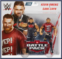 Kevin Owens / Sami Zayn from WWE Battle Packs - Series 58 manufactured by Mattel [Front]