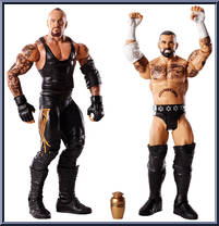 C.M. Punk vs. Undertaker from WWE Battle Packs - Series 25 manufactured by Mattel [Loose]