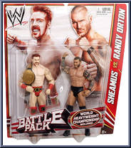 Sheamus vs. Randy Orton from WWE Battle Packs - Series 21 manufactured by Mattel [Front]
