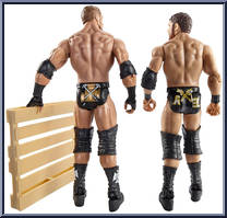 Triple H vs. Curtis Axel from WWE Battle Packs - Series 26 manufactured by Mattel [Loose]