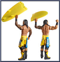 Jimmy Uso & Jey Uso from WWE Battle Packs - Series 28 manufactured by Mattel [Loose]